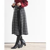 ツィードチェック×プリーツ切替スカート | rps | 詳細画像13 