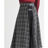 ツィードチェック×プリーツ切替スカート | rps | 詳細画像17 