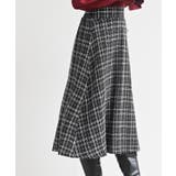 ツィードチェック×プリーツ切替スカート | rps | 詳細画像19 