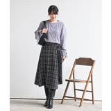 ツィードチェック×プリーツ切替スカート | rps | 詳細画像23 