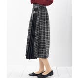 ツィードチェック×プリーツ切替スカート | rps | 詳細画像24 