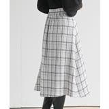 ツィードチェック×プリーツ切替スカート | rps | 詳細画像8 