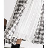 シフォンプリーツ切替ツィードジャンドレ | rps | 詳細画像11