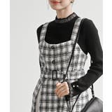 シフォンプリーツ切替ツィードジャンドレ | rps | 詳細画像6