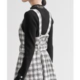 シフォンプリーツ切替ツィードジャンドレ | rps | 詳細画像7