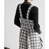 シフォンプリーツ切替ツィードジャンドレ | rps | 詳細画像8