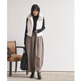 ピーチ起毛コクーンパンツ | rps | 詳細画像11 