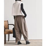 ピーチ起毛コクーンパンツ | rps | 詳細画像13 