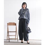 ピーチ起毛コクーンパンツ | rps | 詳細画像2 