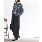 ピーチ起毛コクーンパンツ | rps | 詳細画像5 