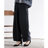 ブラック | ピーチ起毛コクーンパンツ | rps