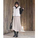 縦柄ニットフレアースカート | rps | 詳細画像19