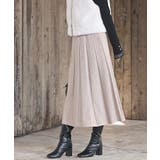 縦柄ニットフレアースカート | rps | 詳細画像20