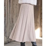 縦柄ニットフレアースカート | rps | 詳細画像24