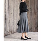 縦柄ニットフレアースカート | rps | 詳細画像5