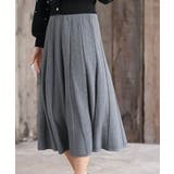 縦柄ニットフレアースカート | rps | 詳細画像6