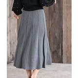 縦柄ニットフレアースカート | rps | 詳細画像8