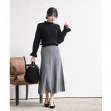 ニット綾柄プリーツスカート | rps | 詳細画像2 