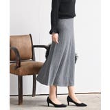 ニット綾柄プリーツスカート | rps | 詳細画像3 