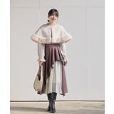 ビット付きラッフルアシメトリー切替スカート | rps | 詳細画像10 