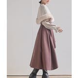 ビット付きラッフルアシメトリー切替スカート | rps | 詳細画像13 