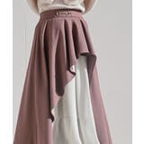 ビット付きラッフルアシメトリー切替スカート | rps | 詳細画像14 