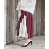 ビット付きラッフルアシメトリー切替スカート | rps | 詳細画像20 