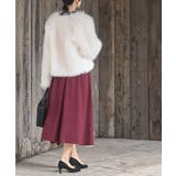 ビット付きラッフルアシメトリー切替スカート | rps | 詳細画像21 