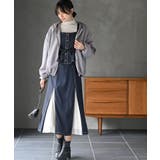 シフォンプリーツ切替セットアップ風ジャンスカ | rps | 詳細画像17 