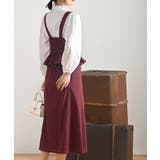 シフォンプリーツ切替セットアップ風ジャンスカ | rps | 詳細画像20 