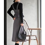 シフォンプリーツ切替セットアップ風ジャンスカ | rps | 詳細画像4 