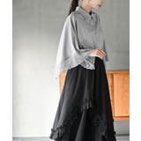 ふちどりレースケープブラウス | rps | 詳細画像11 