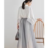 ふちどりレースケープブラウス | rps | 詳細画像4 