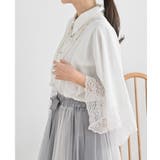 ふちどりレースケープブラウス | rps | 詳細画像6 