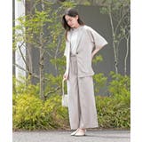 半袖テーラージャケット＋ワイドパンツセットアップ | rps | 詳細画像12 