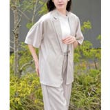 半袖テーラージャケット＋ワイドパンツセットアップ | rps | 詳細画像15 