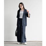 半袖テーラージャケット＋ワイドパンツセットアップ | rps | 詳細画像28 