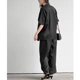 半袖テーラージャケット＋ワイドパンツセットアップ | rps | 詳細画像4 