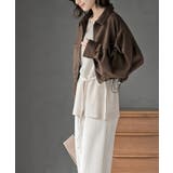 スエードポンチショートブルゾン | rps | 詳細画像19