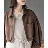 スエードポンチショートブルゾン | rps | 詳細画像22