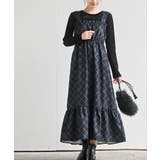 ネイビー | インナーＳＥＴチェックジャンスカ | rps