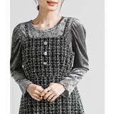 インナーＳＥＴツイードフレアーキャミワンピース | rps | 詳細画像26 