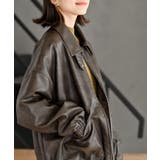 合皮ビッグブルゾン | rps | 詳細画像17 