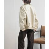 合皮ビッグブルゾン | rps | 詳細画像23 