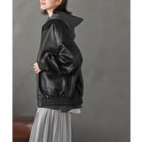 合皮ビッグブルゾン | rps | 詳細画像3 