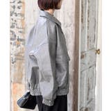 合皮ビッグブルゾン | rps | 詳細画像36 