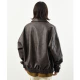 合皮ビッグブルゾン | rps | 詳細画像38 