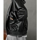 合皮ビッグブルゾン | rps | 詳細画像9 