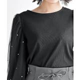 チュールパールスリーブカットプルオーバー | rps | 詳細画像14 