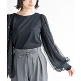 チュールパールスリーブカットプルオーバー | rps | 詳細画像20 